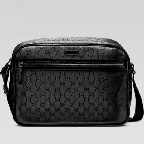 Gucci Messenger Bag 211107 in nero