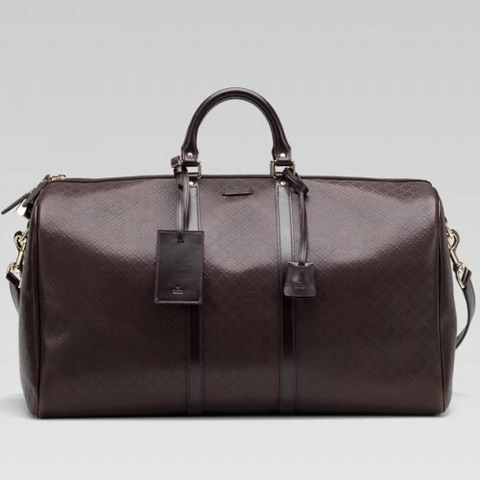 Gucci Outlet Grande borsa da viaggio 206500 in Brown