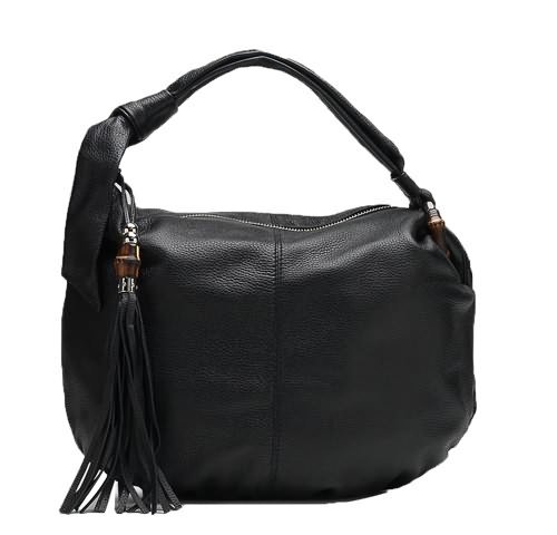 Gucci Outlet Jungle Medium Hobo 232930 Nero