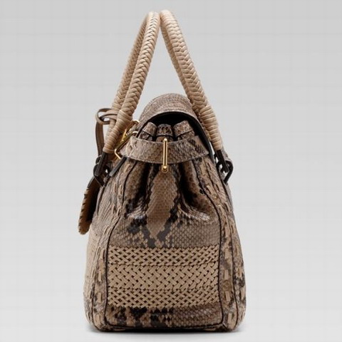 Gucci fatto a mano di grandi dimensioni Top Handle Bag 263944 in