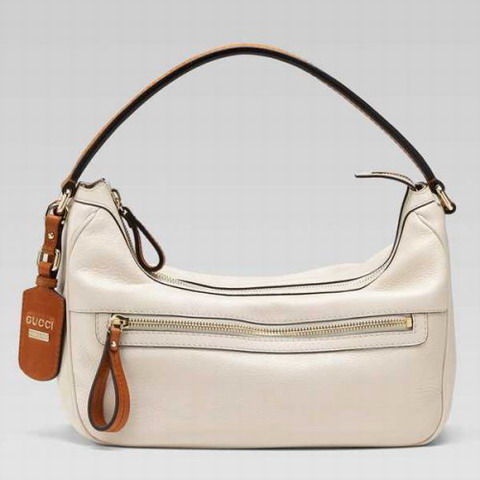 Madison Gucci Outlet Medium Hobo 257047 in Off-White