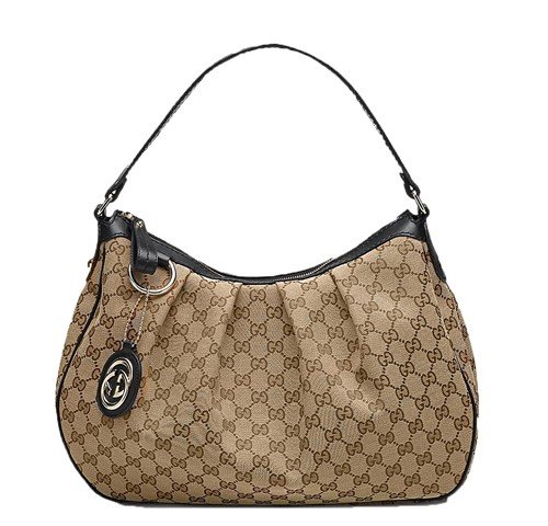 Gucci Outlet Sukey Media Hoho 232955 Beige / Nero