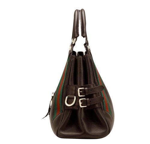 Gucci Outlet Heritage Medium Borsa Tracolla 247599 Brown