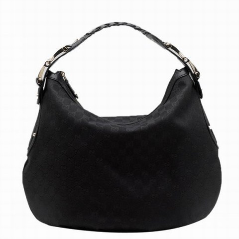 Gucci Outlet Pelham Medium Hobo 211986 Nero