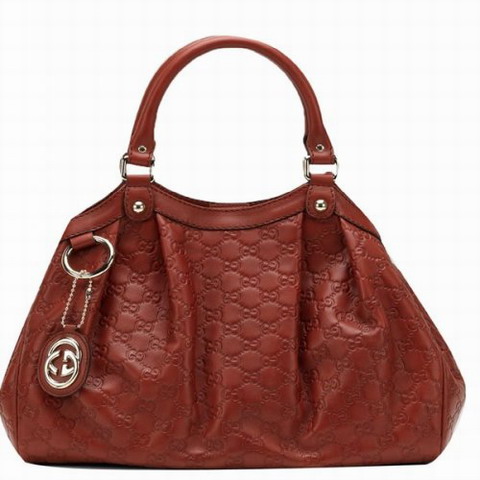 Gucci Sukey Medium Tote 211944 Rosso