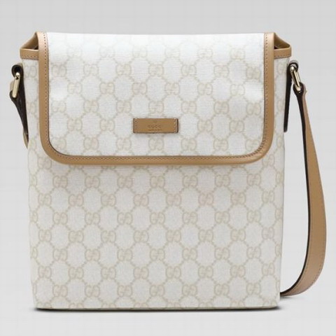 Gucci Piccoli Messenger Bag 223666 in Bianco / Sabbia