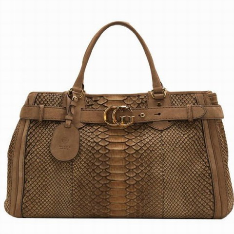 Gucci GG running Large Tote 247179 Light Brown