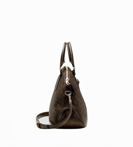 Gucci Cathrine Media Top Handle Bag 247286 Marrone