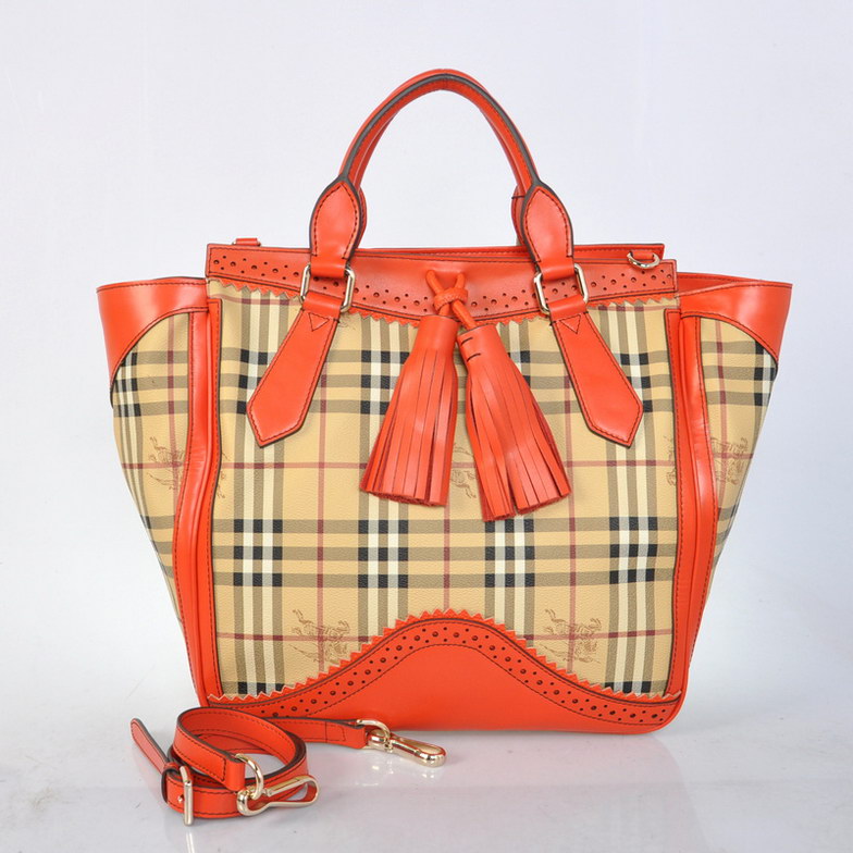 Burberry Outlet Burberry moda luminoso arancione GR10