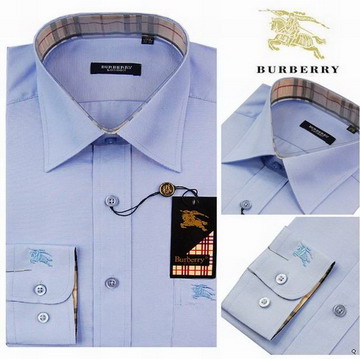 Burberry outlet Burberry Maglie a manica lunga Uomo Blu Burberry_103