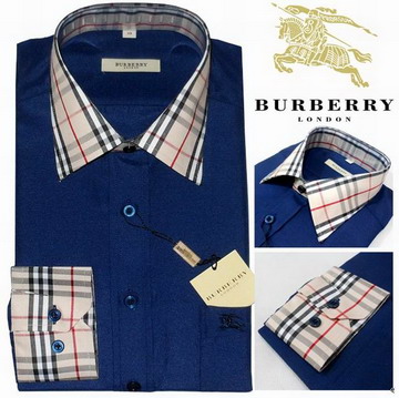 Burberry outlet Burberry Maglie a manica lunga Uomo Navy Burberry_092