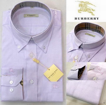 Burberry outlet Burberry Maglie a manica lunga Uomo Viola Burberry_044