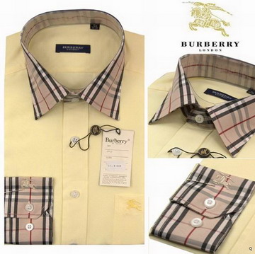 Burberry outlet Burberry Maglie a manica lunga Uomo Giallo chiaro Burberry_104