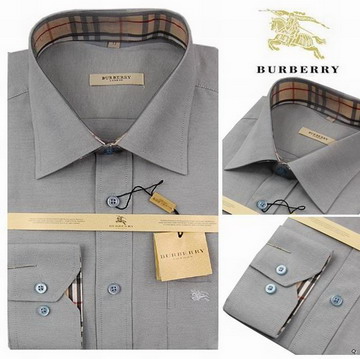 Burberry outlet Burberry Maglie a manica lunga Uomo Grigio Burberry_102