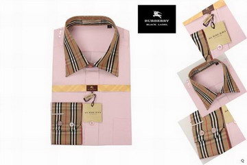 Burberry outlet Burberry Maglie a manica lunga Uomo Rosa Burberry_087