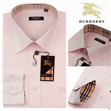 Burberry outlet Burberry Maglie a manica lunga Uomo Rosa Burberry_097