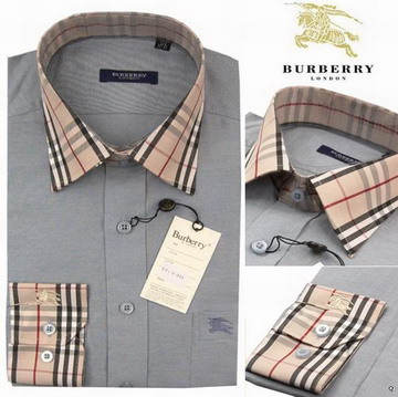 Burberry outlet Burberry Maglie a manica lunga Uomo Grigio Burberry_107