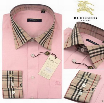 Burberry outlet Burberry Maglie a manica lunga Uomo Rosa Burberry_105