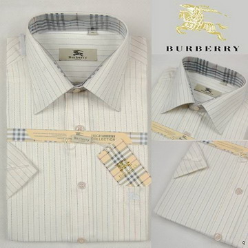 Burberry Outlet Burberry Uomo a righe Maglie a manica lunga Giallo chiaro Burberry_024