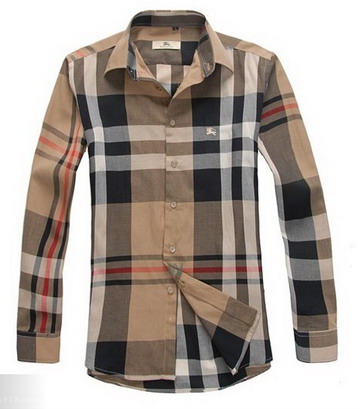 Burberry Outlet Burberry Uomo Controllato lunga Camel manica Burberry_050