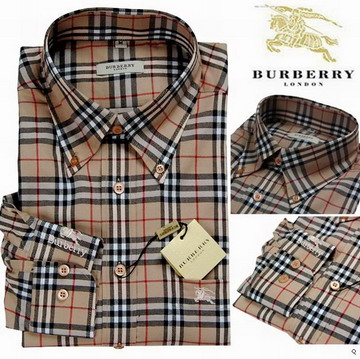 Burberry Outlet Burberry Uomo Controllato lunga Camel manica Burberry_049