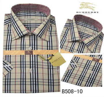 Burberry Outlet Burberry Uomo Controllato Maglie a manica lunga Beige Burberry_006