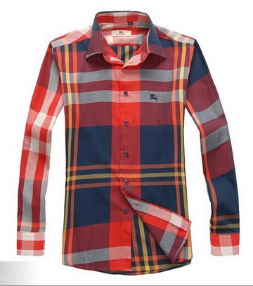 Burberry Outlet Burberry Uomo Controllato Maglie a manica lunga Multicolor Burberry_053