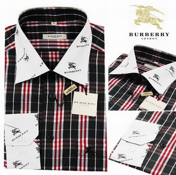 Burberry Outlet Burberry Uomo Controllato Maglie a manica lunga Nero Burberry_123