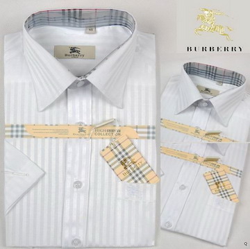 Burberry Outlet Burberry Uomo Maglie a manica lunga a righe Azzurro Burberry_026