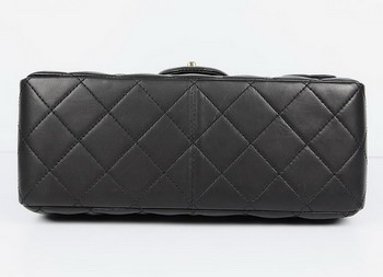 Chanel Jumbo Lambskin Quilted Flap Bag A58600 Black