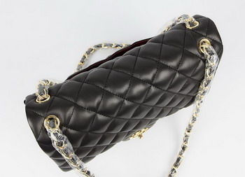 Chanel Jumbo Lambskin Quilted Flap Bag A58600 Black