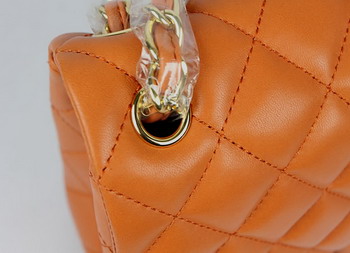 Chanel Jumbo Quilted Flap Bag A58600 Orange