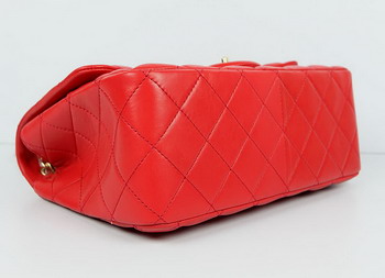 Chanel Jumbo Quilted Flap Bag A58600 Red