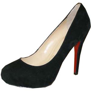 Christian Louboutin Rolando Suede Pumps Black