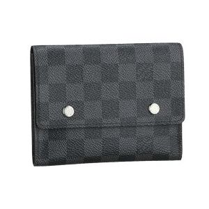 Louis Vuitton Tela Damier Graphite Portafoglio Modulable Compact Borse N63083 Uomo