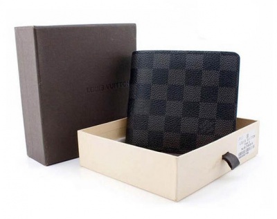 Louis Vuitton Uomo Damier Portafogli LVHSN61720BLK132