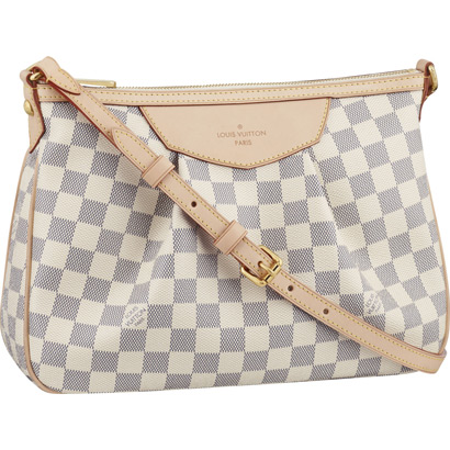 Louis Vuitton Tela Damier Azur Siracusa PM Borse N41113