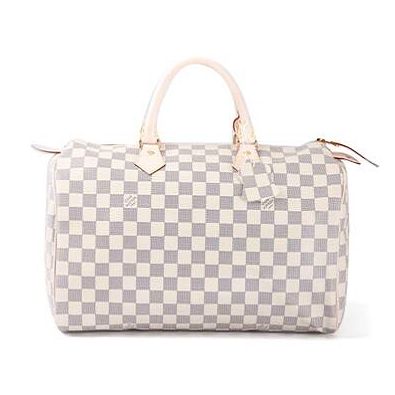 Louis Vuitton Tela Damier Azur Speedy 35 Borse N41535