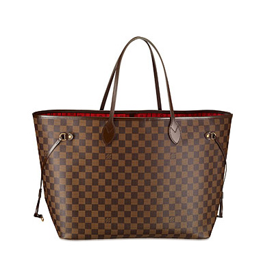 Louis Vuitton Damier Ebene Canvas Neverfull GM Borse N51106