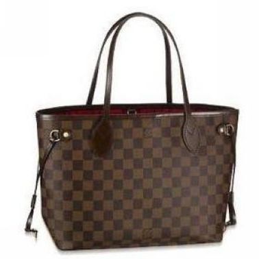 Louis Vuitton Damier Ebene Canvas Neverfull PM Borse N51109