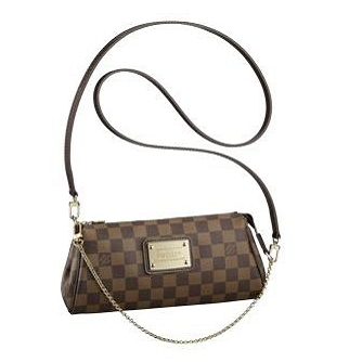 Louis Vuitton Damier Ebene Canvas Pochette Eva Borse N55213