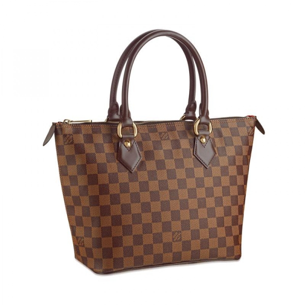 Louis Vuitton Damier Ebene Canvas Saleya PM Borse N51183