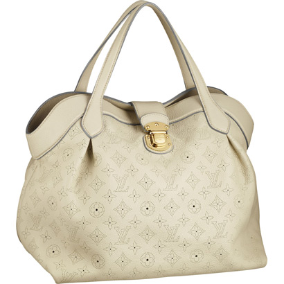 Louis Vuitton Pelle Mahina Cirrus MM Avorio Borse M93078