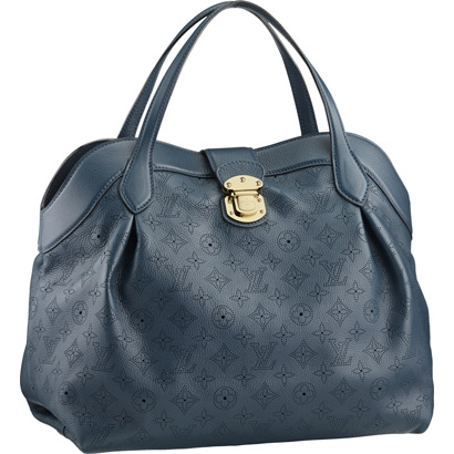 Louis Vuitton Pelle Mahina Cirrus MM Blu Marine Borse M97061