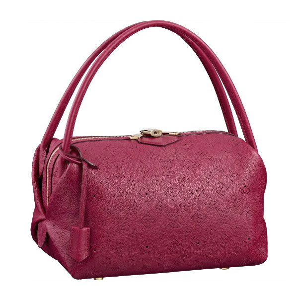 Louis Vuitton Pelle Mahina Galatea PM Grenat Borse M93813