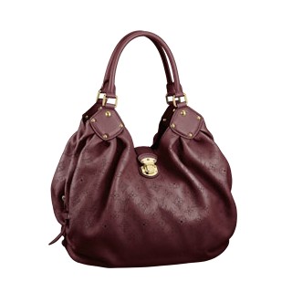 Louis Vuitton Pelle Mahina L Burgundy Borse M93122