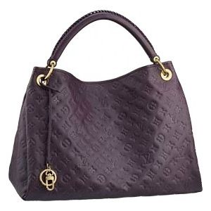 Louis Vuitton Pelle Monogram Empreinte Artsy MM Viola Borse M93828