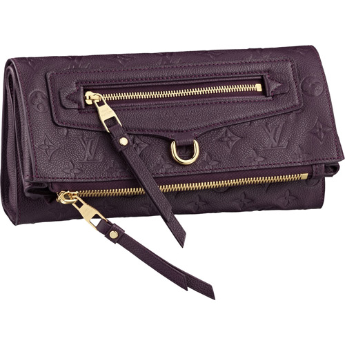 Louis Vuitton Pelle Monogram Empreinte Pétillante Viola Borse M93826