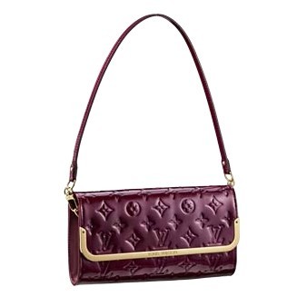 Louis Vuitton Pelle Monogram Vernis Rossmore MM Rosso Fauviste Borse M91551