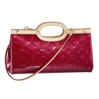 Louis Vuitton Pelle Monogram Vernis Roxbury Drive Pomme D'amour Borse M91987